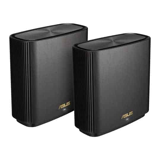 ASUS ZenWiFi XT9 AiMesh AX7800 WiFi 6 System 2 Pack Black